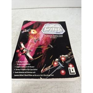 Star Wars X-Wing Prima Offical Strategy Guide ONLY Computer PC 1993 RARE